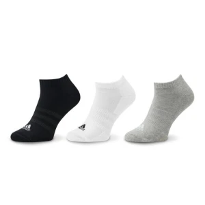 Skarpety stopki unisex adidas Cushioned Low-Cut Socks 3 Pairs IC1333 Szary