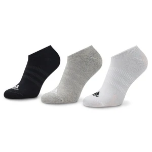 Skarpety stopki unisex adidas Thin and Light No-Show Socks 3 Pairs IC1328 Szary