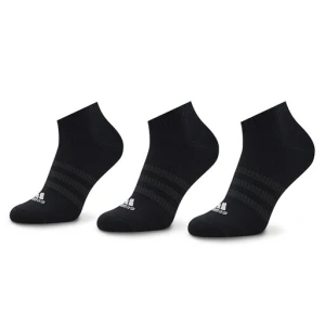 Skarpety stopki unisex adidas Thin and Light Sportswear Low-Cut Socks 3 Pairs IC1336 Czarny