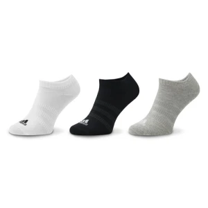 Skarpety stopki unisex adidas Thin and Light Sportswear Low-Cut Socks 3 Pairs IC1337 Szary