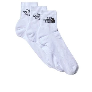Skarpety The North Face Multi Sport Cush Quarter Sock 3P 0A882GFN41 - białe