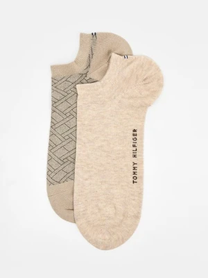 Skarpety Tommy Hilfiger beżowy