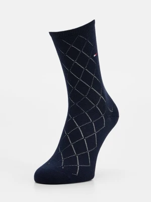 Skarpety Tommy Hilfiger granatowy