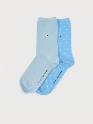 Skarpety Tommy Hilfiger jasnoniebieski