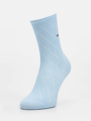 Skarpety Tommy Hilfiger jasnoniebieski