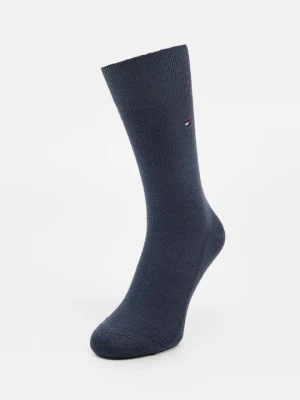Skarpety Tommy Hilfiger niebieski melanż