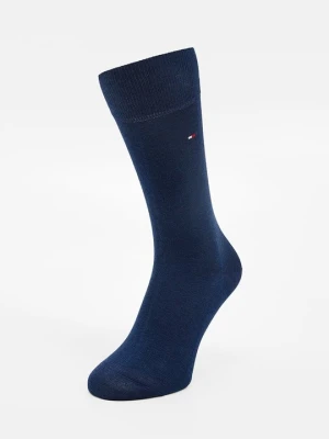 Skarpety Tommy Hilfiger niebieski melanż