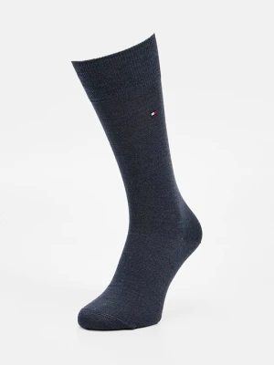 Skarpety Tommy Hilfiger niebieski melanż