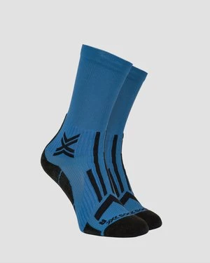 Skarpety Trailowe X-socks Trailrun Perform Crew Granatowo-czarne