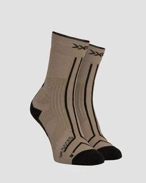Skarpety Trailowe X-socks Trailrun Terraskin Expert Crew Beżowe