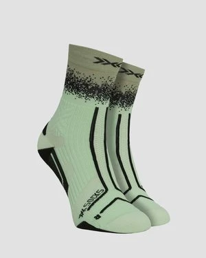 Skarpety Trailowe X-socks Trailrun Terraskin Perform Crew Zielone
