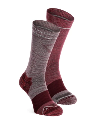 Skarpety trekkingowe damskie Ortovox Alpine Mid Socks - wild rose