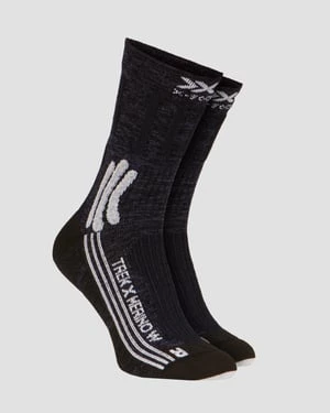 Skarpety Trekkingowe Granatowo-czarne Damskie X-socks Trek X Merino 4.0