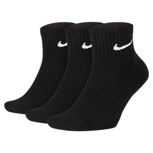 Zdjęcie produktu Skarpety treningowe do kostki Nike Everyday Cushioned (3 pary) - Czerń