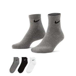 Skarpety treningowe do kostki Nike Everyday Cushioned (3 pary) - Wielokolorowe