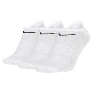 Skarpety treningowe Nike Everyday Lightweight No-Show (3 pary) - Biel