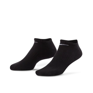 Skarpety treningowe no-show Nike Everyday Cushioned (3 pary) - Czerń