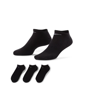 Skarpety treningowe no-show Nike Everyday Cushioned (3 pary) - Czerń