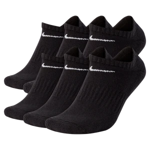 Skarpety treningowe no-show Nike Everyday Cushioned (6 par) - Czerń