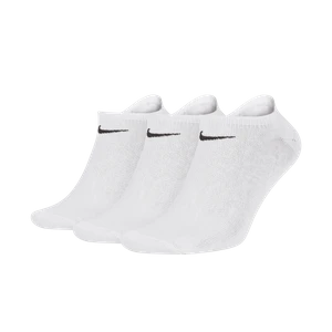Skarpety treningowe no-show Nike Lightweight (3 pary) - Biel
