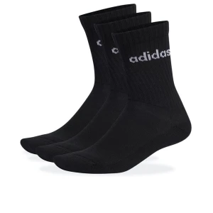 Skarpety unisex adidas Sportswear Linear Crew Cushioned Socks 3 Pairs IC1301 - czarne