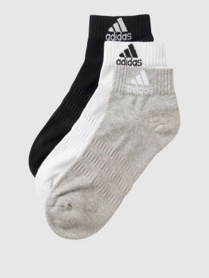 Skarpety w zestawie 3 pary Adidas Średnioszary melanż