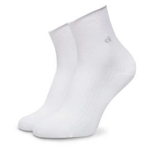 Skarpety wysokie damskie Calvin Klein 701229681 Biały