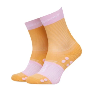 Skarpety wysokie damskie Compressport Proracing Socks V4 XU00046B4033 Pomarańczowy