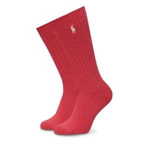 Skarpety wysokie damskie Polo Ralph Lauren 449915908035 Różowy