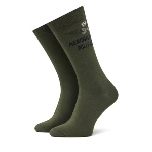 Skarpety Wysokie Męskie Aeronautica Militare 251CZ011L499 Zielony