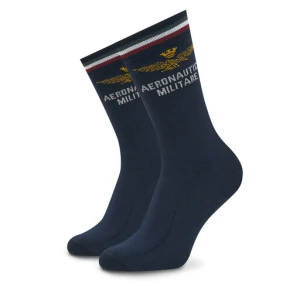 Skarpety Wysokie Męskie Aeronautica Militare 252CZ0012UL00499 Granatowy