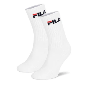 Skarpety Wysokie Męskie Fila F4401-AW24 (2-pack) Biały