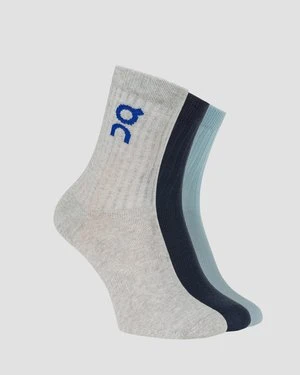 Skarpety Wysokie On Running Logo Sock 3-pack