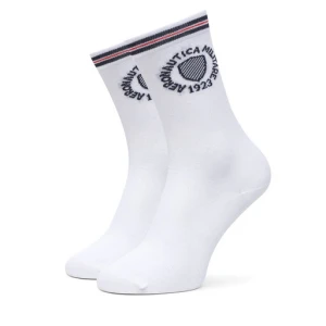 Skarpety wysokie unisex Aeronautica Militare 251CZ015DL561 Biały