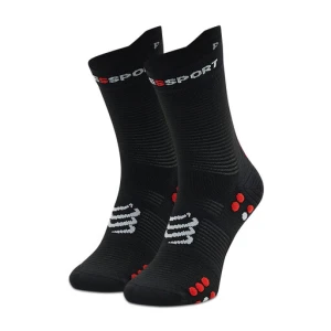 Skarpety wysokie unisex Compressport Pro Racing Socks V4.0 Run High XU00046B_906 Czarny