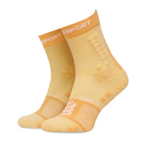 Skarpety wysokie unisex Compressport Pro Racing Socks v4.0 Trail XU00048B Żółty