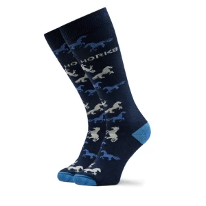 Skarpety wysokie unisex Horka Riding Shoks 145450 Granatowy