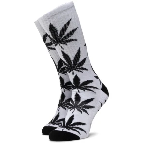 Skarpety wysokie unisex HUF Essentials Plantlife Sock SK00298 r.OS Biały