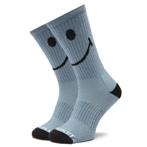 Skarpety wysokie unisex Market Smiley 360001158 Niebieski