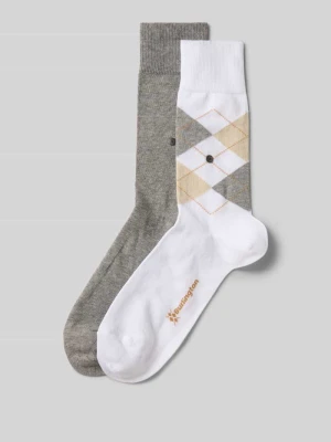 Skarpety z aplikacją z logo w Zestaw 2 szt. Burlington