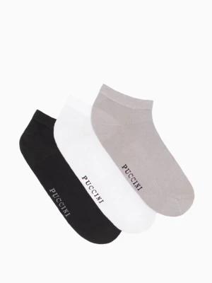 Skarpety z bawełny egipskiej rozmiar 36-38 3pack Puccini