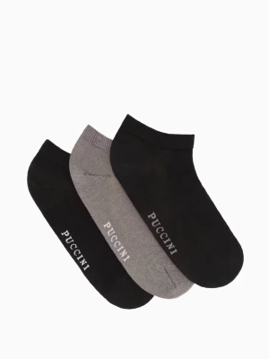  Skarpety z bawełny egipskiej rozmiar 36-38 3pack Puccini