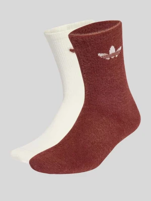 Skarpety z detal z logo w zestaw 2 szt. adidas Originals Różowy