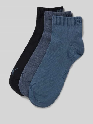 Krótkie skarpety z logo w zestawie 3 szt. Puma