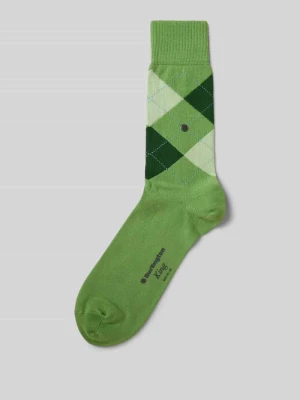 Skarpety z detalem z logo Model 'King' Burlington