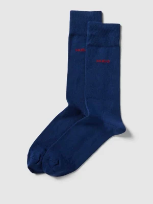 Skarpety z detalem z logo w zestawie 2 szt. HUGO