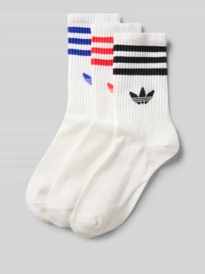 Skarpety z detalem z logo w zestawie 3 szt. adidas Originals