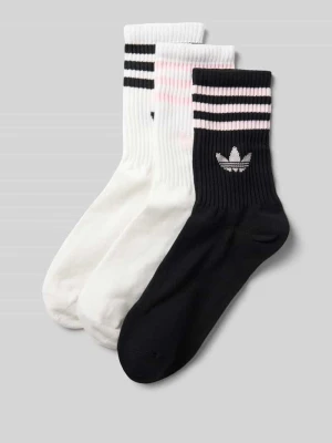 Skarpety z detalem z logo w zestawie 3 szt. adidas Originals
