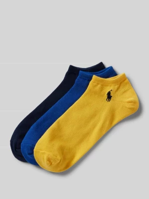 Skarpety z detalem z logo w zestawie 3 szt. model ‘COMBED COTTON’ Polo Ralph Lauren Underwear