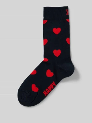 Skarpety z dodatkiem streczu model ‘Heart’ Happy Socks